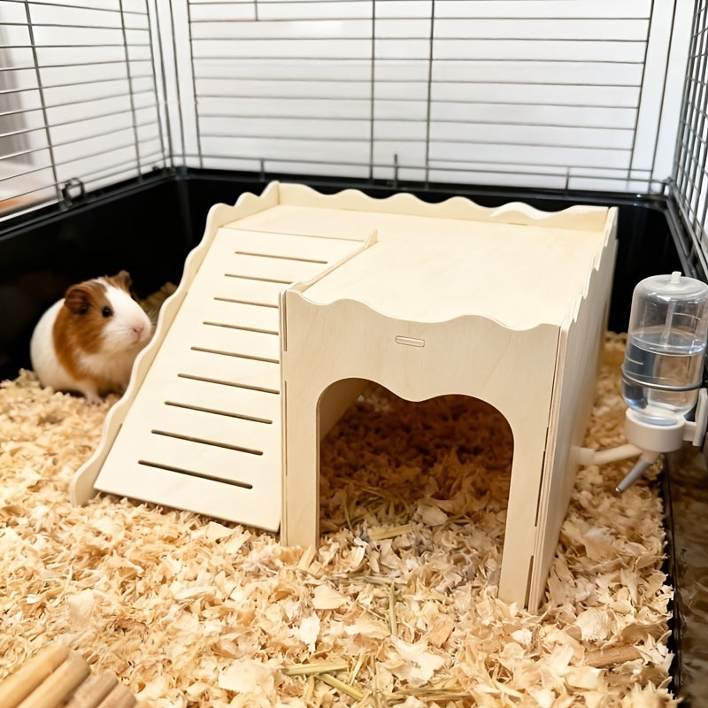 Wooden Bunny Hideaway