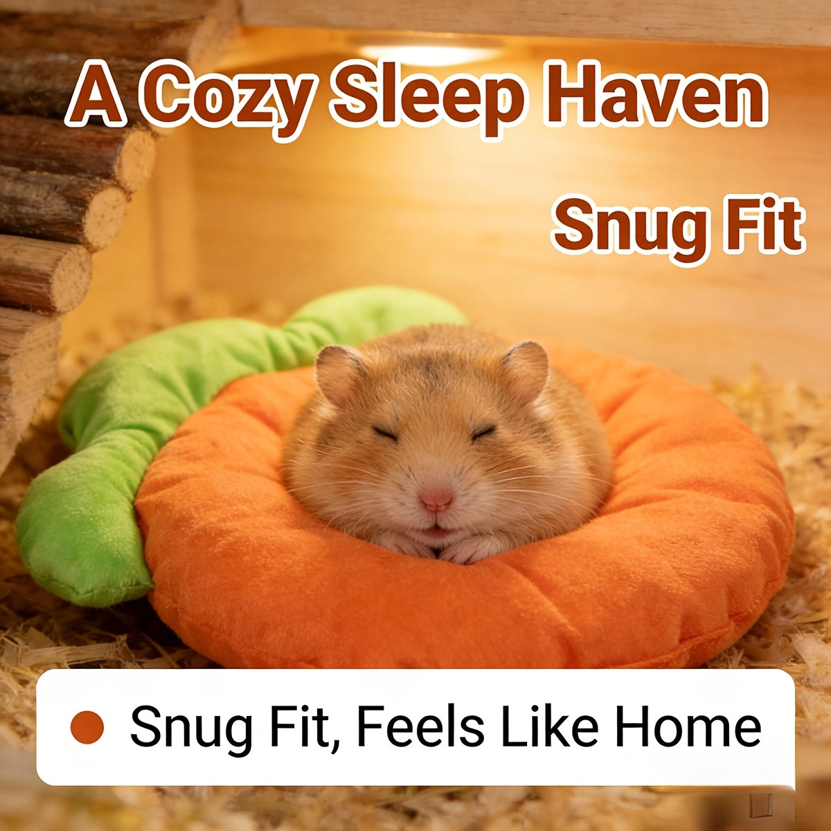 Carrot Cuddle Bed