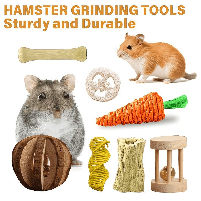 Natural Chew Toy Set