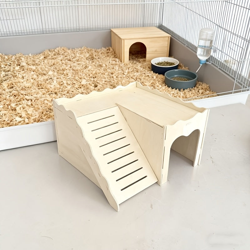 Wooden Bunny Hideaway