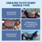 Chevaroo Soft Equestrian Seat Pad (Extra Comfort)