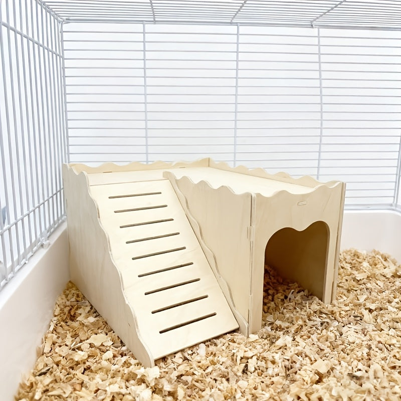 Wooden Bunny Hideaway