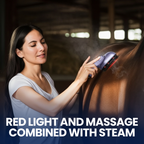 Chevaroo Red Light Steam Brush Pro
