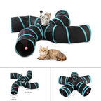 Foldable S-Shape Cat Tunnel