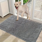 Ultra-Absorbent Muddy Paw Dog Mat