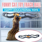 Plastic Sucker Cat Toy Track Ball