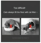 Waterproof Non-Slip Cat Litter Mat – Double Layer & Easy Clean Design