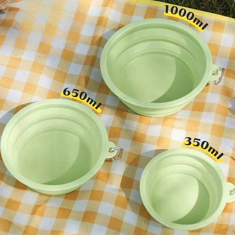 Pet Folding Silicone Bowl
