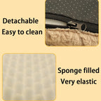 Memory Foam Pet Bed with Removable Cover - Orthopedic Waterproof Dog Bed