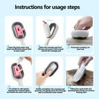 3-in-1 Pet Brush with Water Tank for Cats & Dogs
