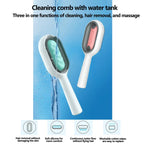 3-in-1 Pet Brush with Water Tank for Cats & Dogs