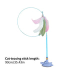 Interactive Self Play Suction Cup Cat Toy