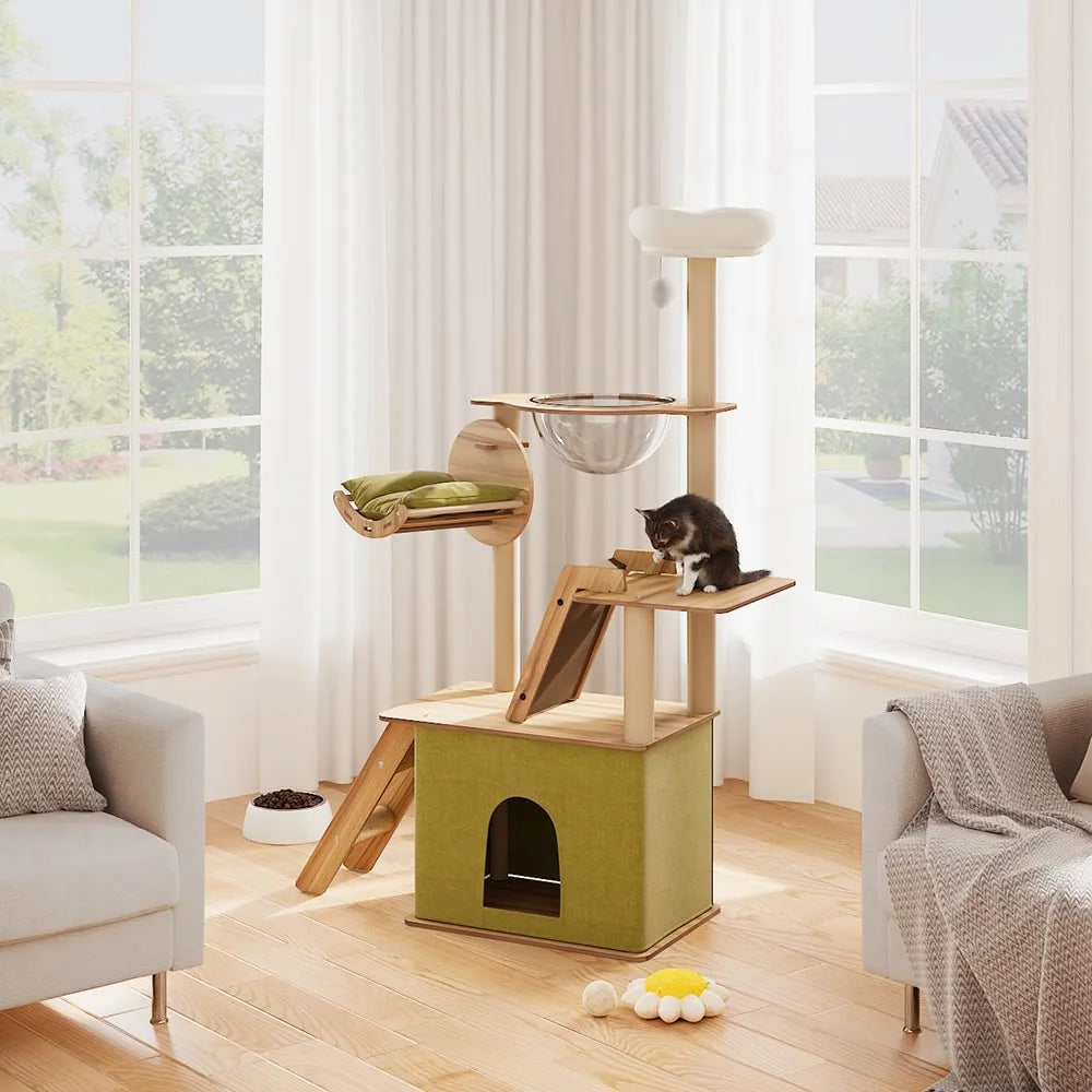 Deluxe Multi-Level Cat Tower
