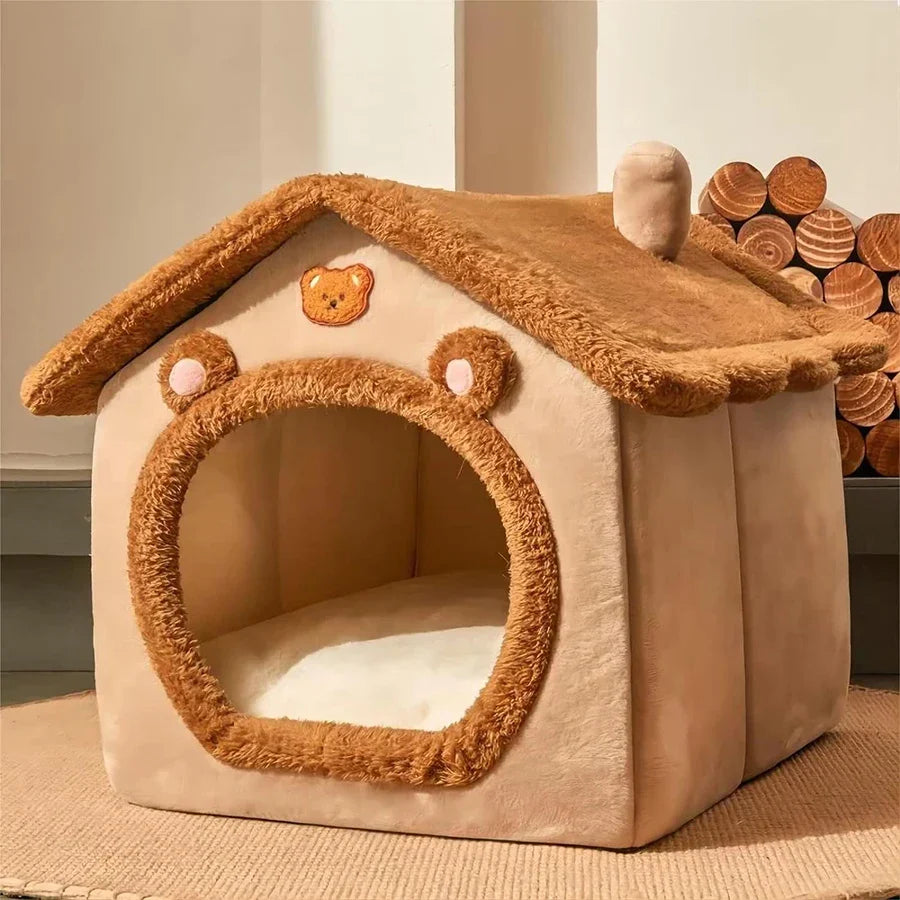 Foldable Cozy Cat House