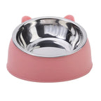 Stainless Steel Food & Water Feeder for Cats & Dogs