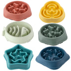 Pet Slow Feeding Bowl - Anti-Choking, Non-Slip Bowl for Cats & Dogs