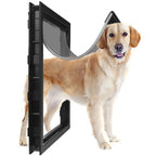 Insulated Pet Door with Flame