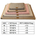 Memory Foam Pet Bed with Removable Cover - Orthopedic Waterproof Dog Bed
