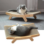 Wooden Cat Scratcher