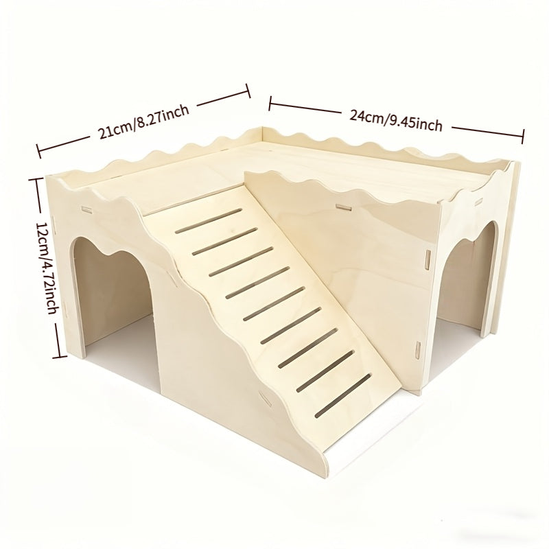 Wooden Bunny Hideaway