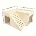 Wooden Bunny Hideaway