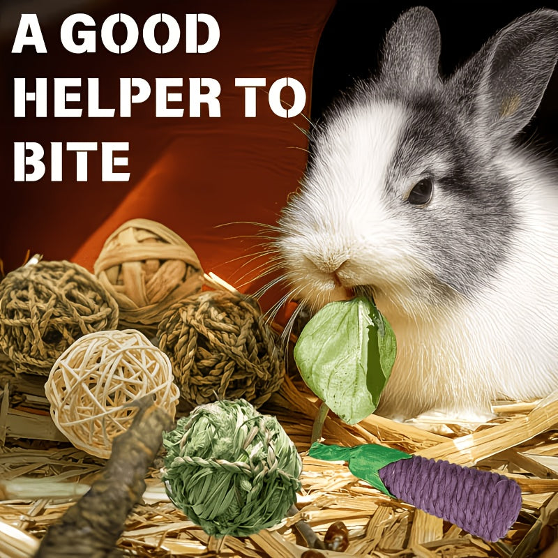Natural Chew Toy Set